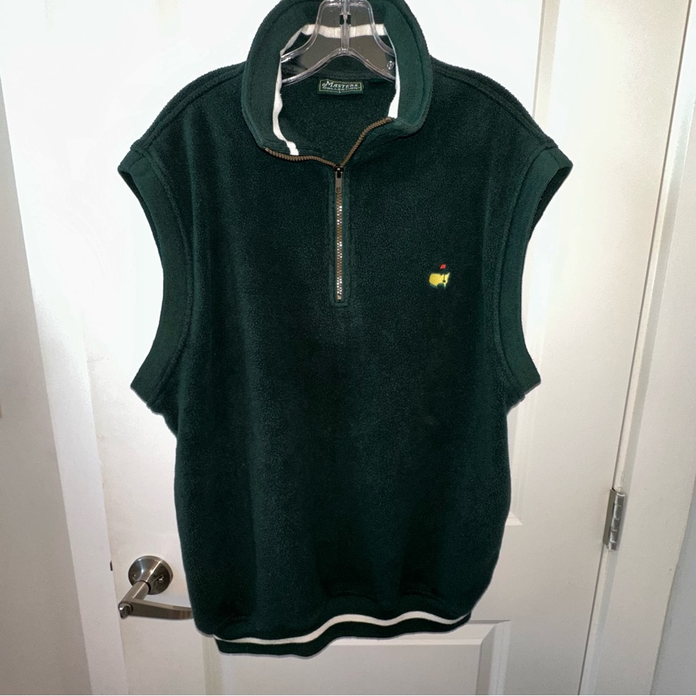**Rare Vintage Masters Fleece Vest - Size Large - Excellent Condition**
